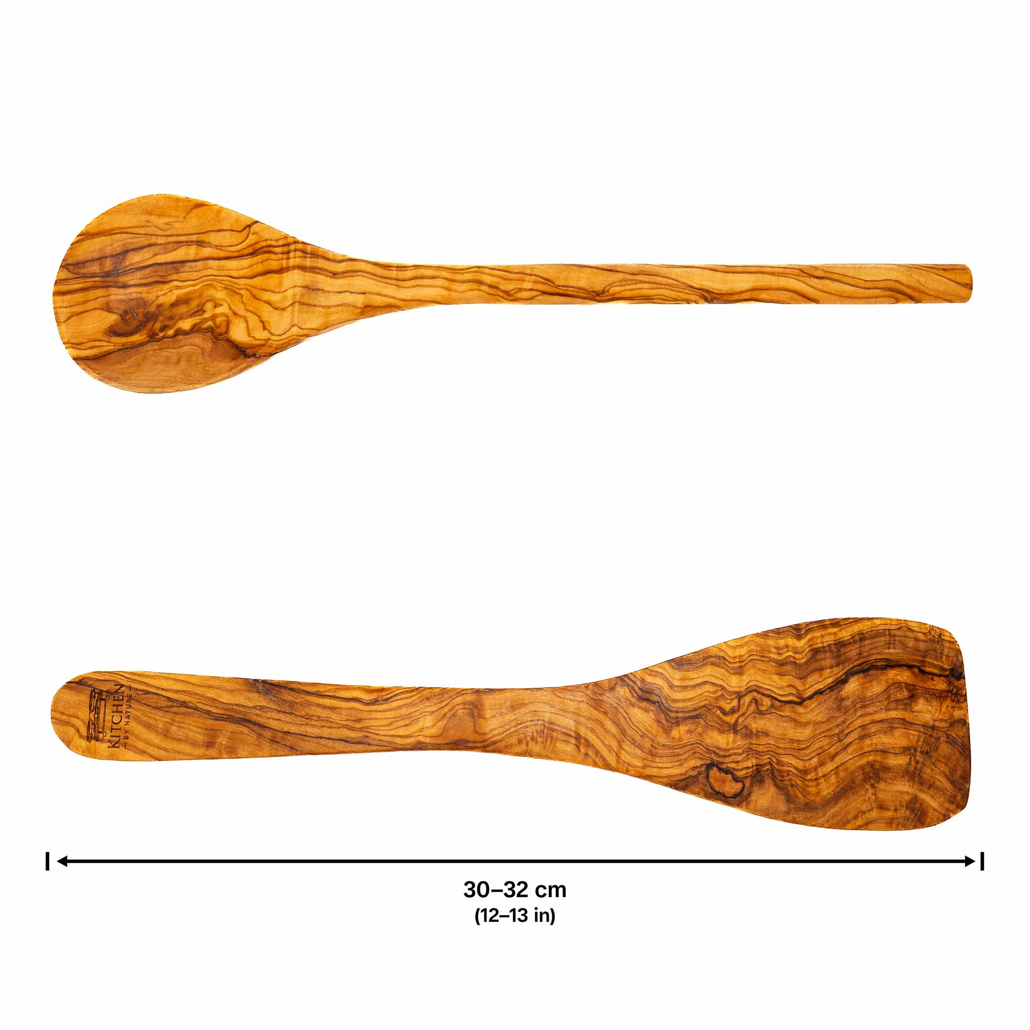 Pfannenwender & Kochlöffel (30 cm)