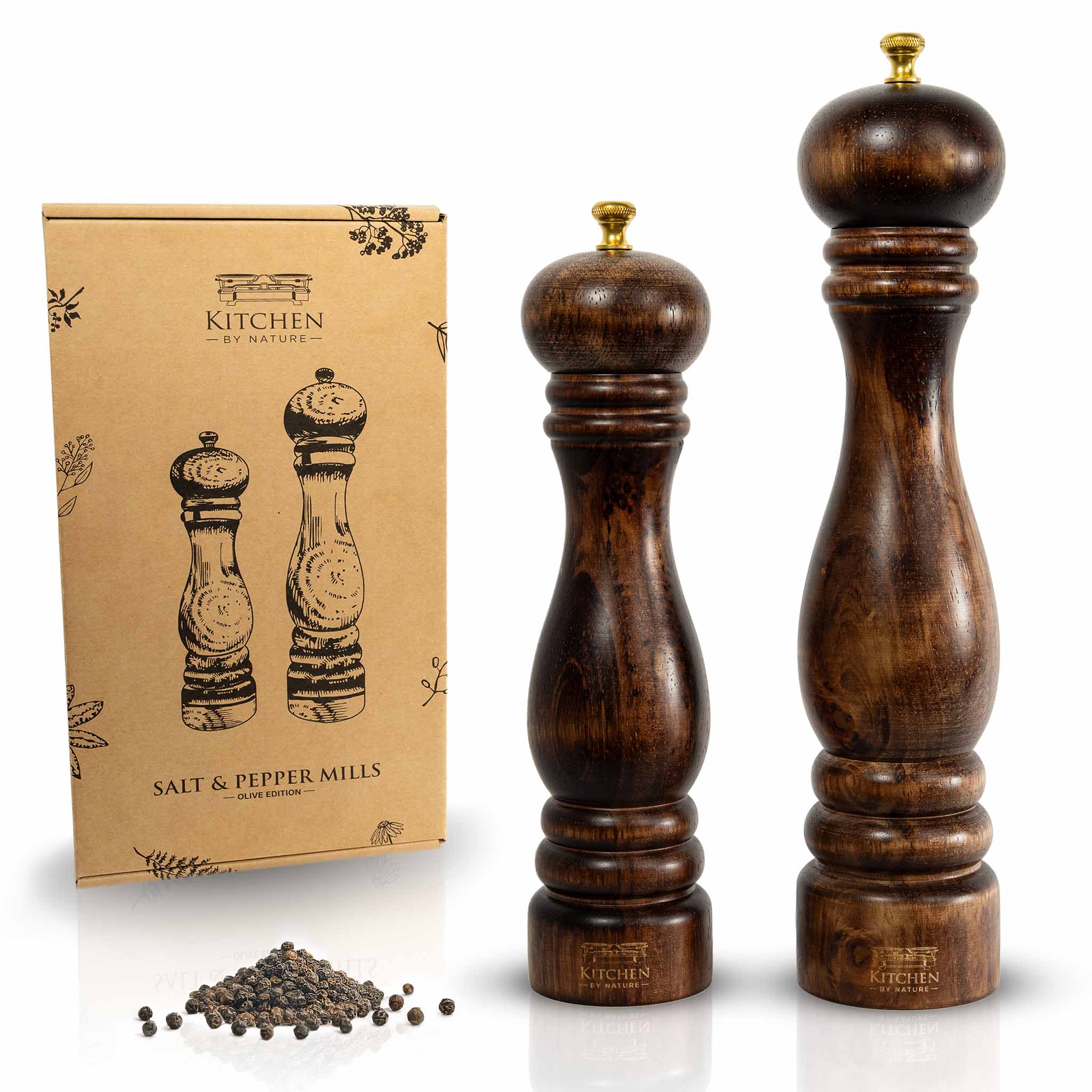 Salz- & Pfeffermühlen Set (32 / 27 cm)