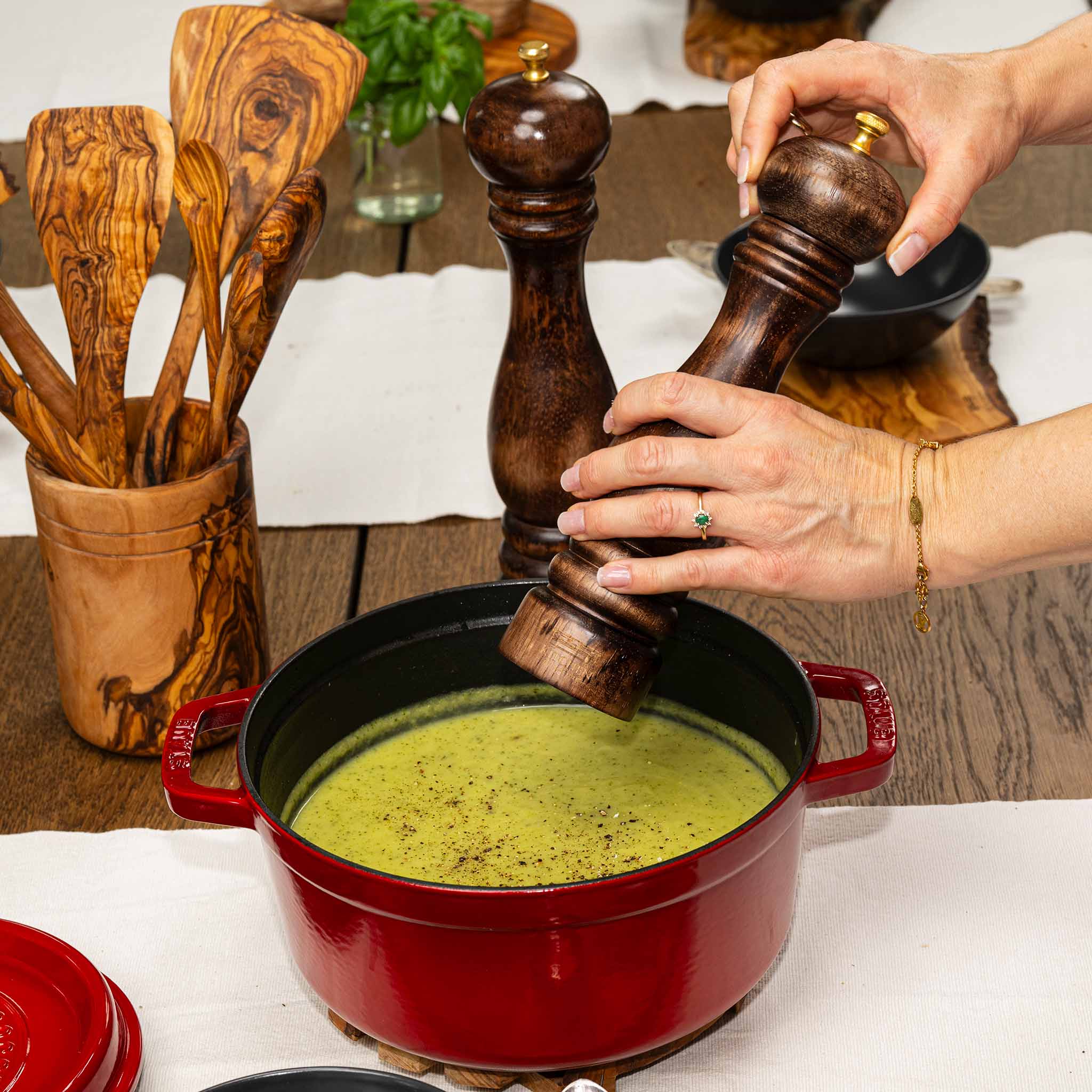 Salz- & Pfeffermühlen Set (32 / 27 cm)