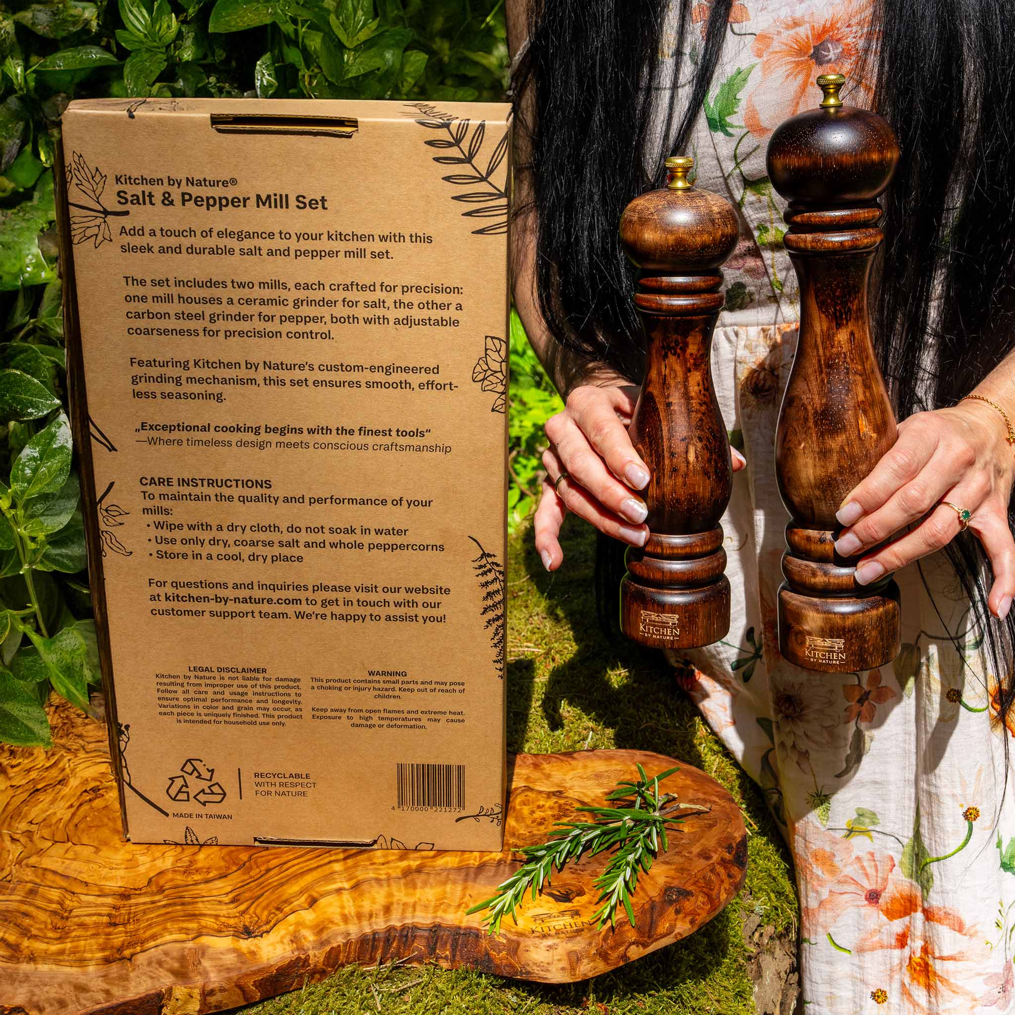 Salt & Pepper Mill Set