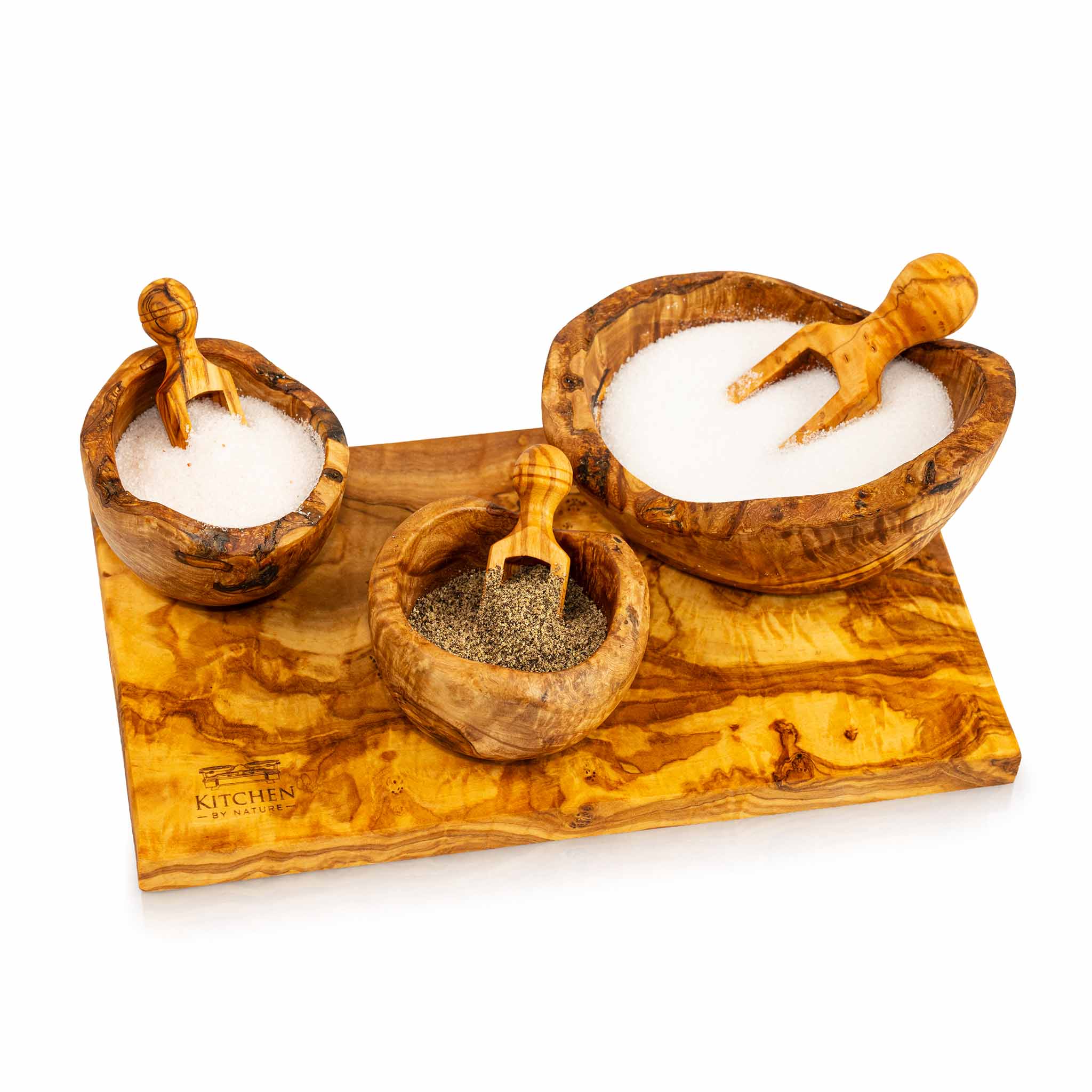 Gewürzschalen-Set mit Tablett