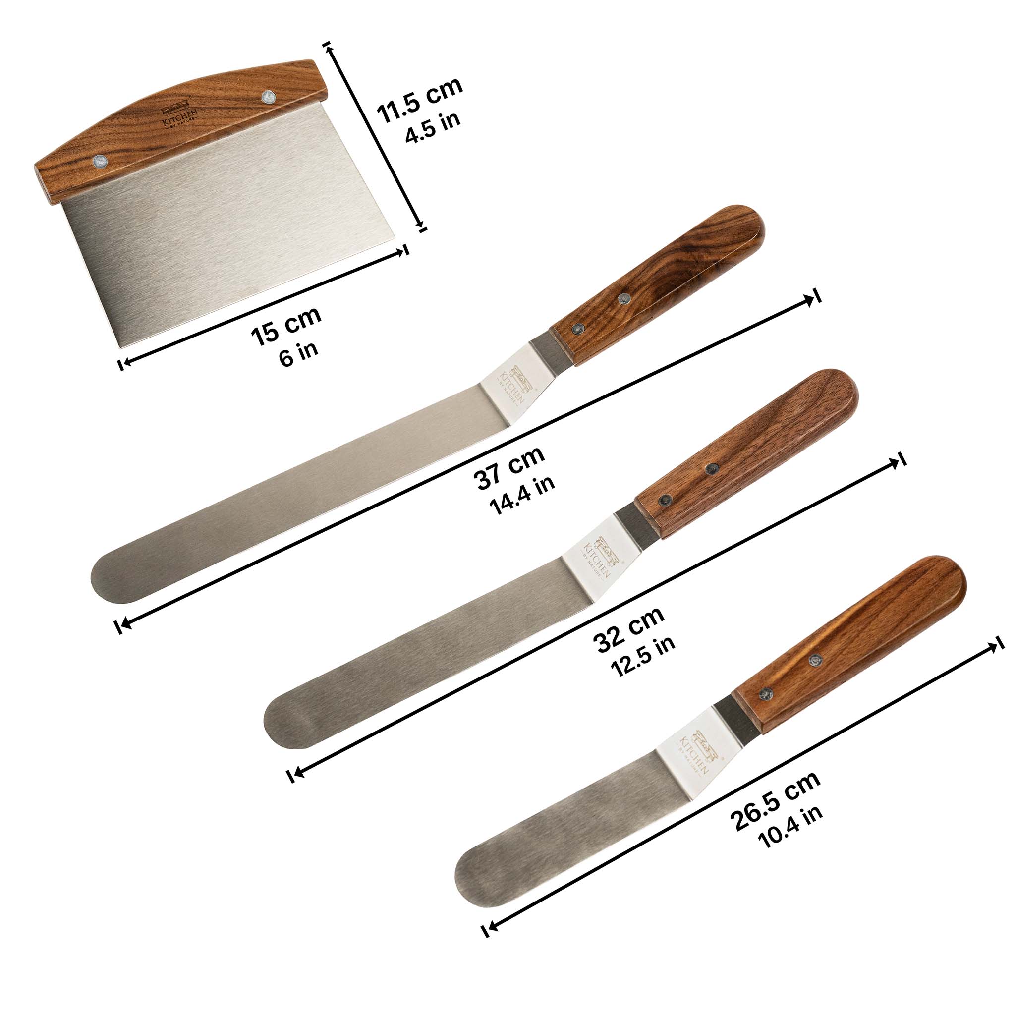 Walnuss Pâtisserie Set